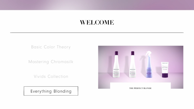 Color Certification Welcome - Everything Blonding