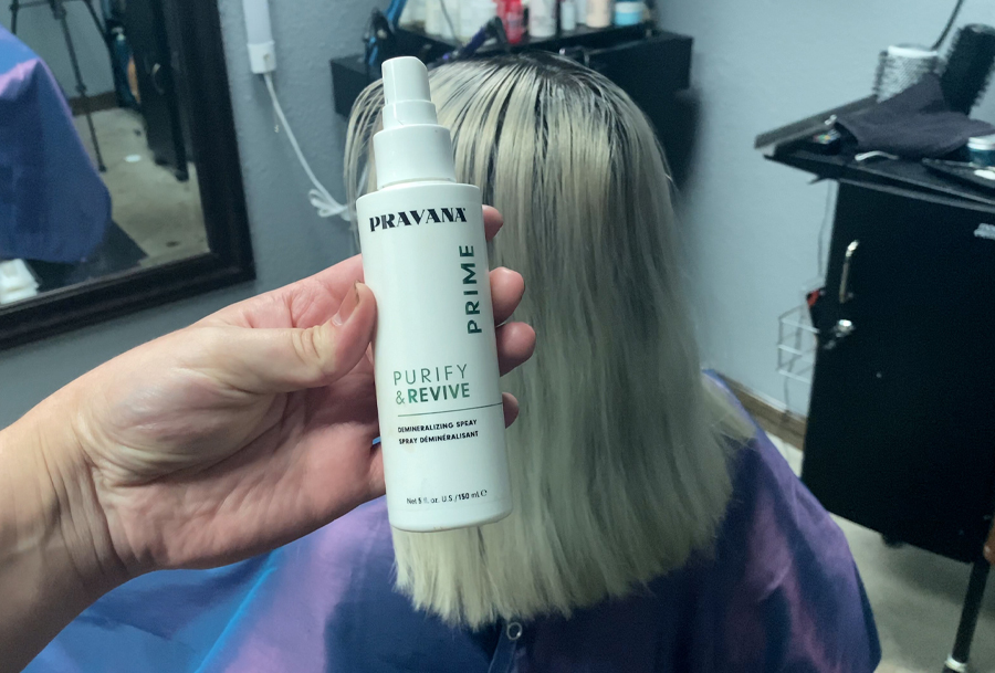 A Bottle Of PRAVANA PRIME Purify & Revive