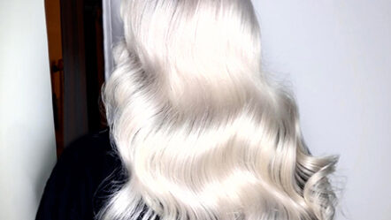 Prismatic Winter White Hair Color