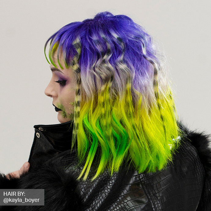 Halloween VIVIDS Color Blocking | PRAVANA