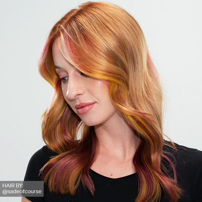 Spice Up Your Ginger Locks with Fun & Flirty Wearable VIVIDS PRAVANA