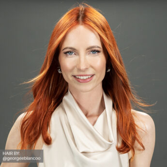 Fierce & Fiery! Set your Style Ablaze with this Express Copper Balayage