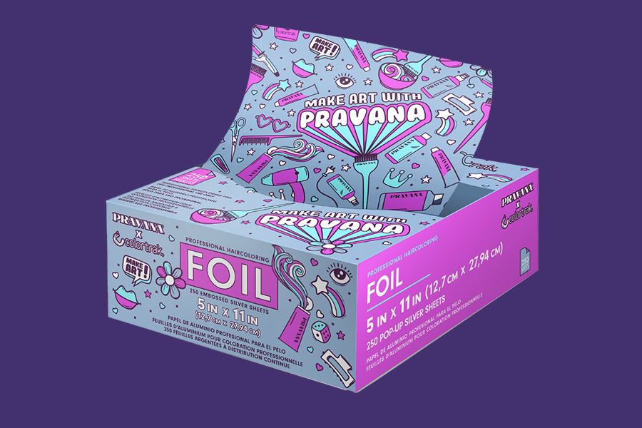 FREE PRAVANA x Colortrak Foil Box