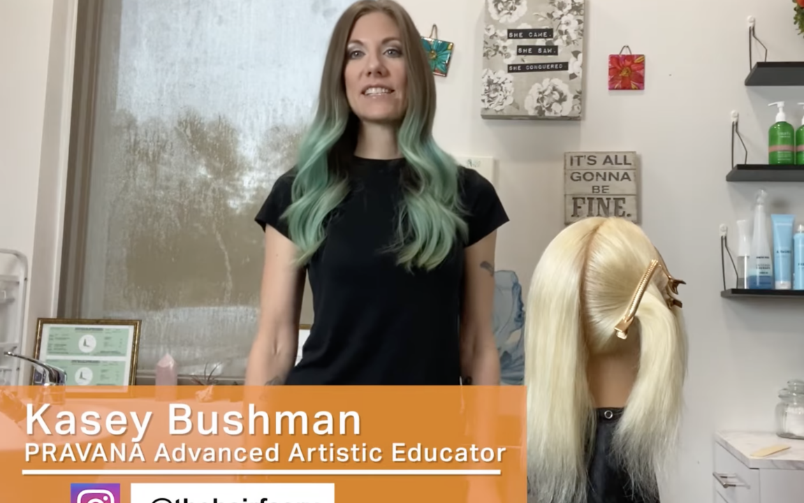 Kasey Bushman PRAVANA Advanced Artistic Educator