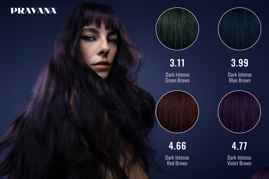 ChromaSilk Creme Color - Dark Intense Brown Shades Promo