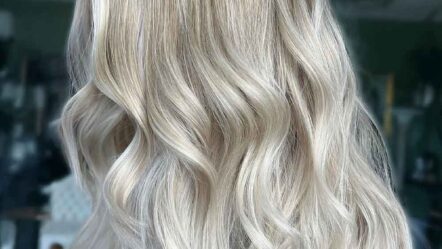 Platinum Balayage, image by @amandakay.hair on Instagram