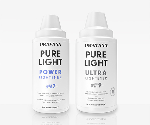 PRAVANA Pure Light Bottles
