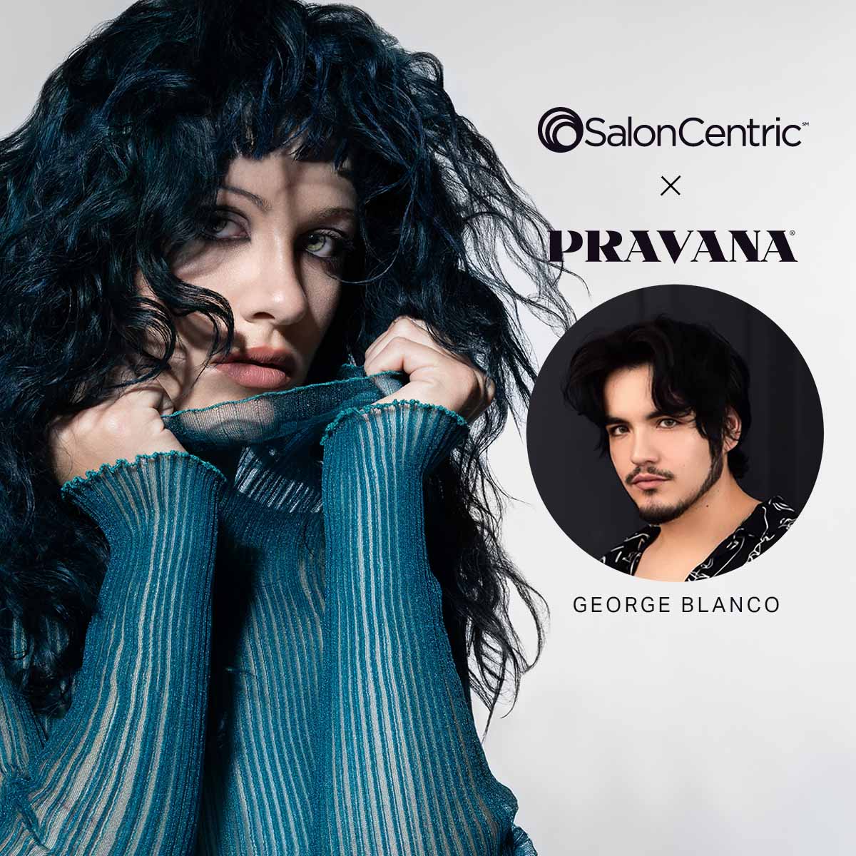 VIVIDS Canvas: Intentional Placements & Formulations SalonCentric x PRAVANA Digital Event by George Blanco
