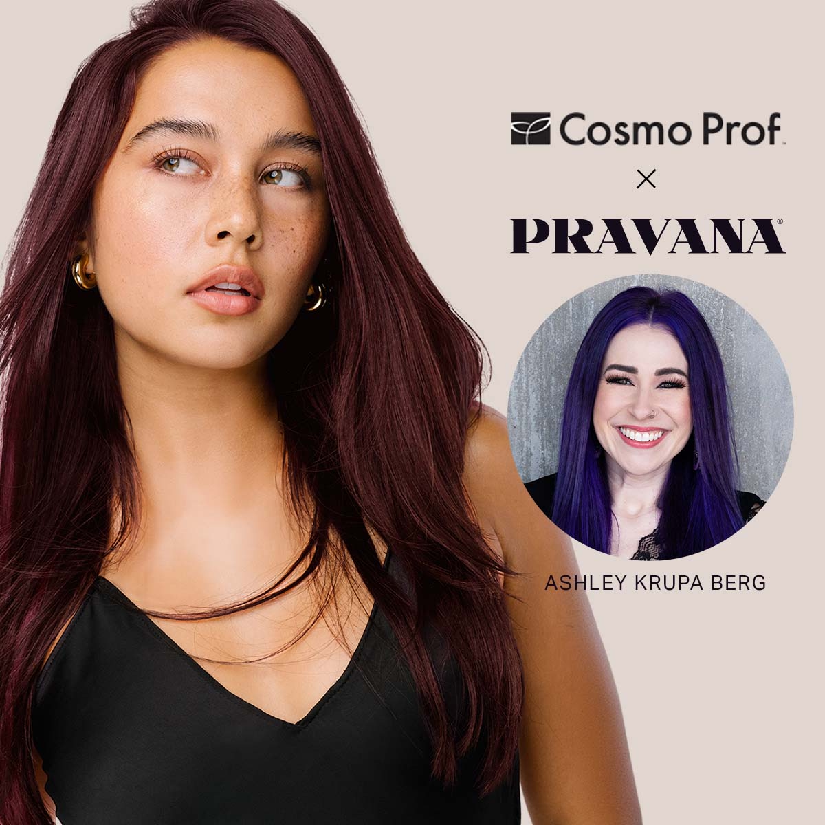 Pravana Modern Mahogany Digital Event by Ashley Krupa Berg